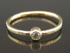 Pine grn diamant ring