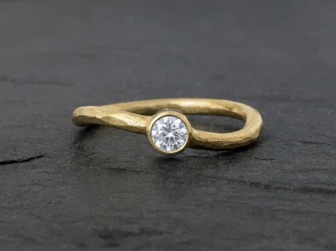 Twist Forlovelsesring