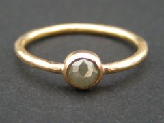 Rosenslebet diamant ring